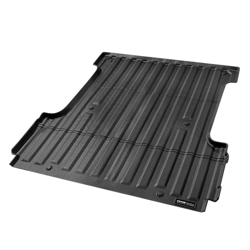 VEVOR Truck Bed Mat, Compatible with 2015-2024 Ford F-150, TPE Truck Bed Liner Mat Fits for 5.5 FT Bed, Thick and Heavy-Duty Bed Mat Car Accessories for All-Weather Protection, Prevent Slipping