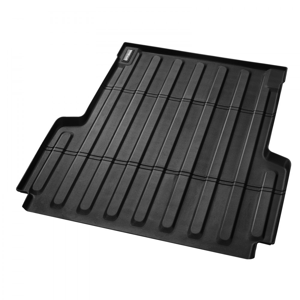 VEVOR Truck Bed Mat, Compatible with 2020-2024 JEEP Gladiator, TPE Truck Bed Liner Mat Fits for 5 FT Bed, Thick and Heavy-Duty Bed Mat Car Accessories for All-Weather Protection, Prevent Slipping