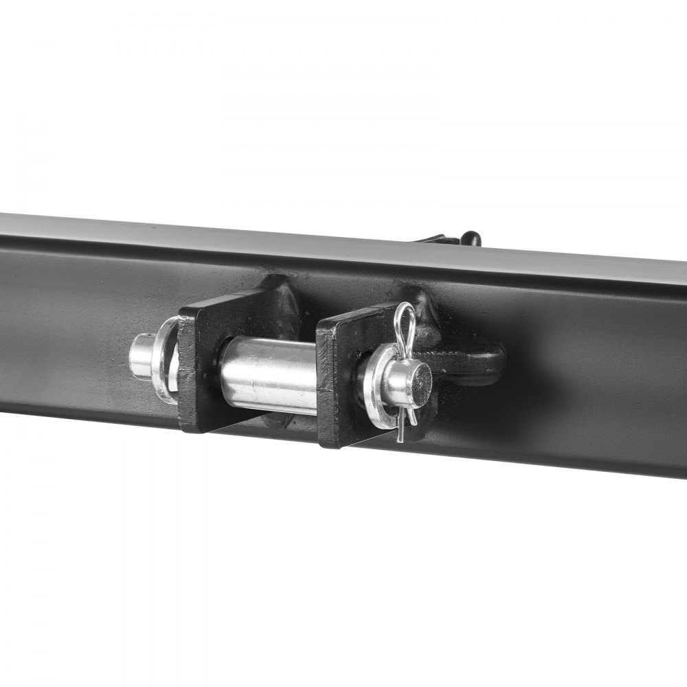 VEVOR 3 Point Hitch Pallet Forks, 680 kg Clamp on Pallet Forks, 128 cm Total Length Heavy-Duty Tractor Fork with 73.5-117 cm Adjustable Fork Width, Quick Hitch Attachments for Category 1 Tractors