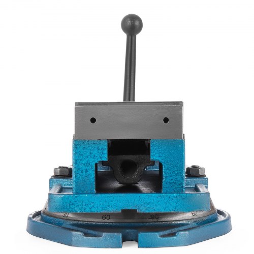 VEVOR Precision Milling Machine Vise 4 Inch  Accu Lock Swivel Base Clamping Vise 360 Degrees Scale Bench Vice Clamp 100mm Width for Milling Drilling Machine Precision Parts Finishing