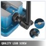 VEVOR Milling Vise 4 Inch,Bench Clamp Vise High Precision Clamping,Mill Vise Ductile Iron Material with 360 Degree Swiveling Base