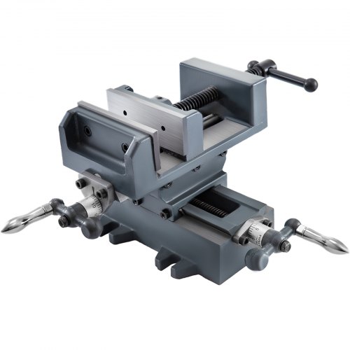 4" Cross Slide Vise Drill Press Metal Milling 2 Way X-Y Heavy Duty Clamp Machine