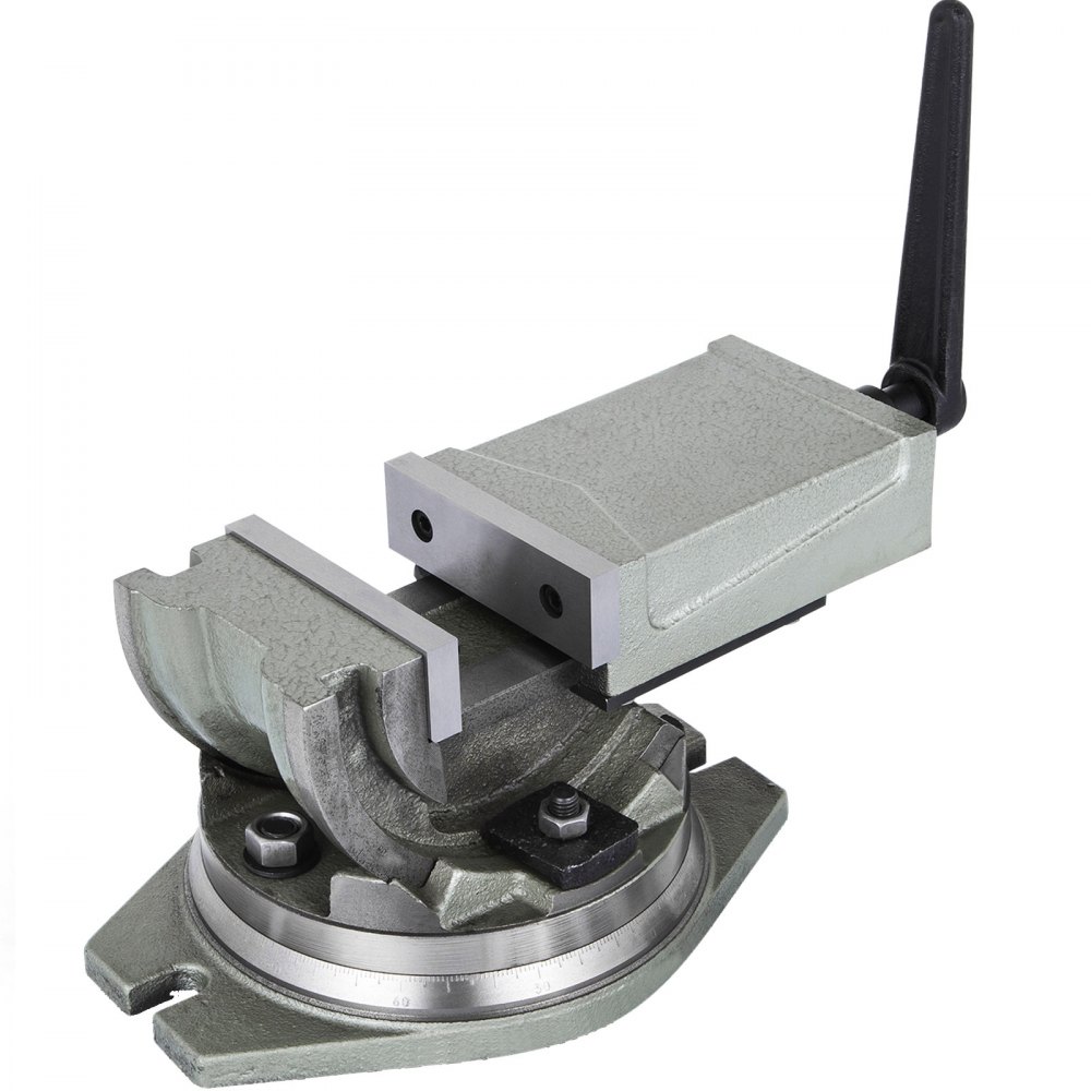 2 Way 5" Tilting 360 ℃ Swiveling Milling Vise Accurate 90℃ Tilt Swiveling Vise