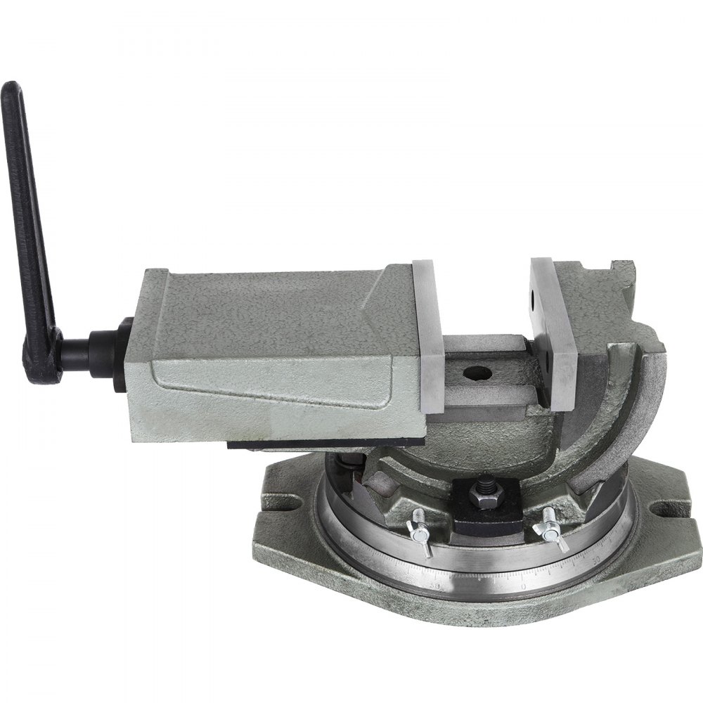2 Way 5" Tilting 360 ℃ Swiveling Milling Vise Accurate 90℃ Tilt Swiveling Vise