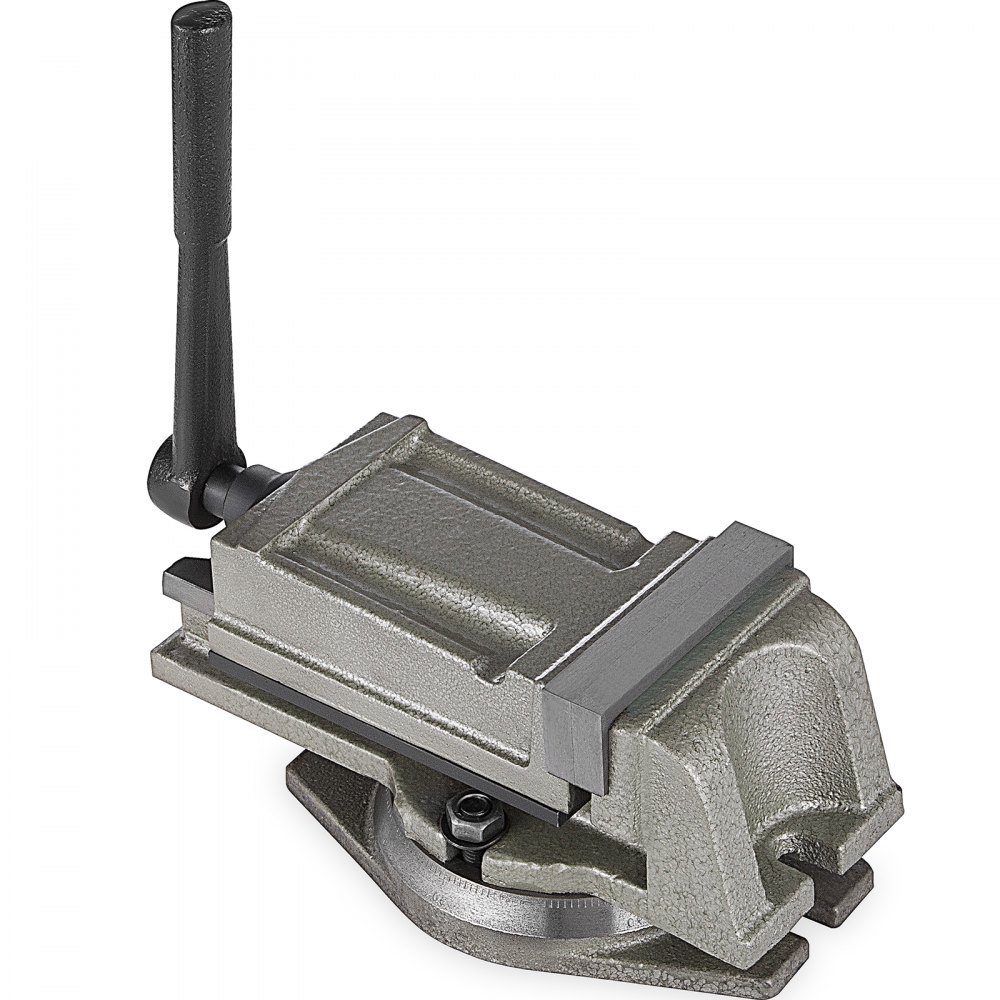 5"(125mm) Precision Swivel Rotating Base Bench Vice 125mm Jaw Width Durable 19KN