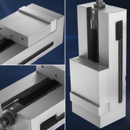 VEVOR 6-Inch High Precision Milling Vise – Nodular Cast Iron Bench Clamp With 29KN Force, 0.0008" Accuracy For Drilling & CNC Machining