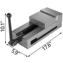Bench Clamp Vise High Precision Clamping Vise 6 Inch Jaw Width CNC Vise Fixed Jaw