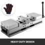 VEVOR 6 inch CNC Double Vise Milling Drilling Machine 11.10 inch Max Jaw Opening (6 inch)