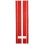 VEVOR Softball Pitching Mat, 10x3 ft Baseball Pitching Rubber Mound, Antifade Turf and Antislip Foam Backing Portable Training Aid, Fastpitch Equipment for Pitchers Indoor Outdoor Practice, Red