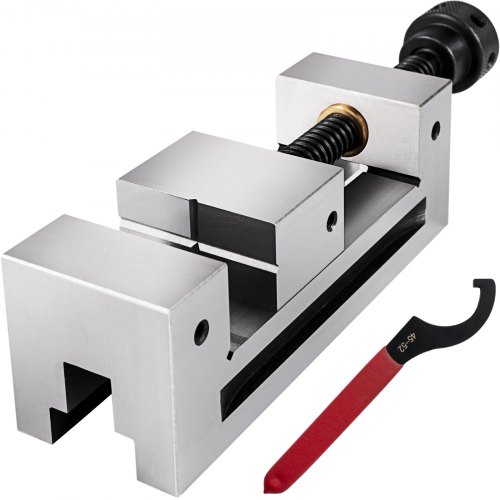 VEVOR Mill Vise Clamp Plus Wrench 3" Jaw Width Drill Press Vice Precision Vise