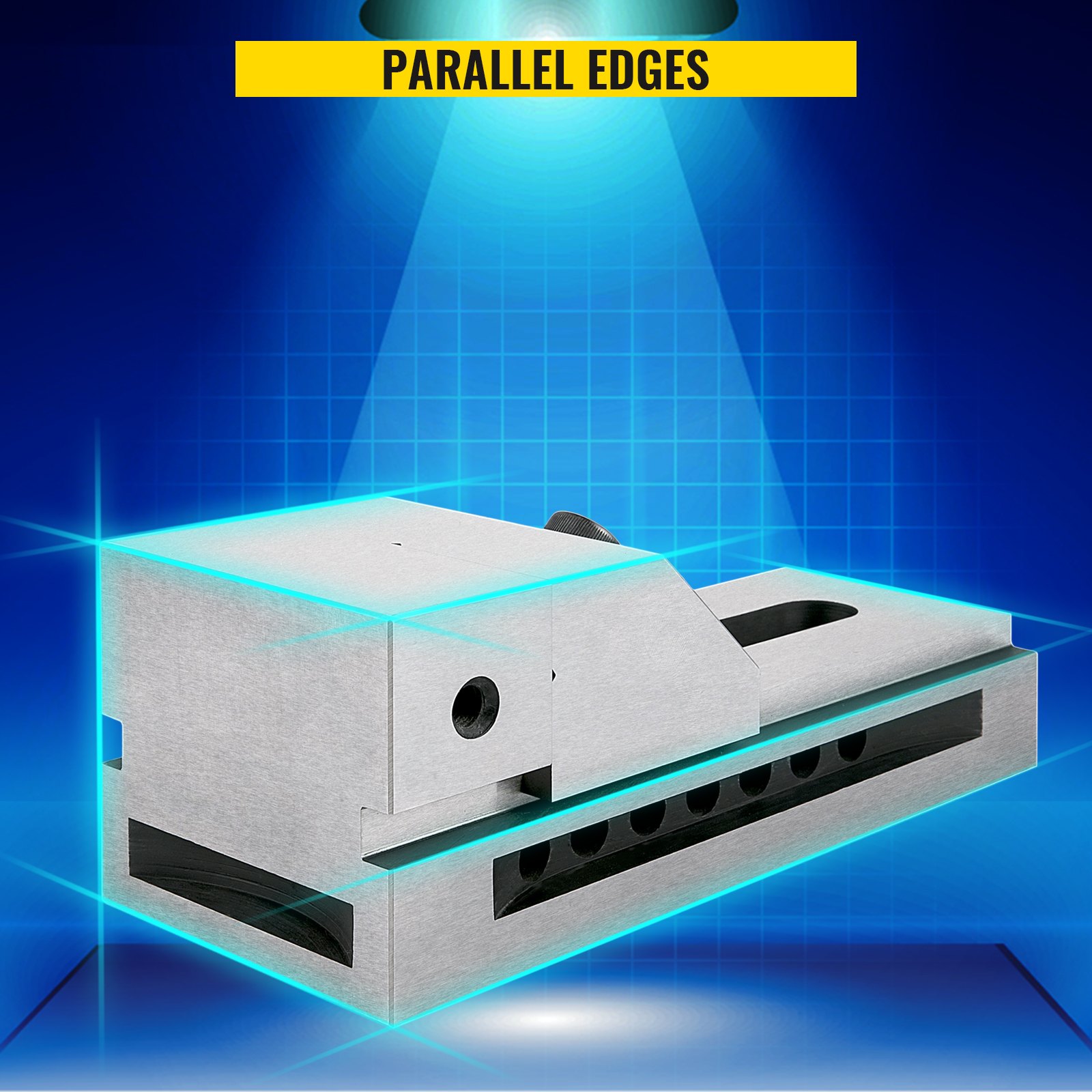 VEVOR Precision Vice Screwless Machine Vice Tool Maker Grinding Vice 4" QKG 100