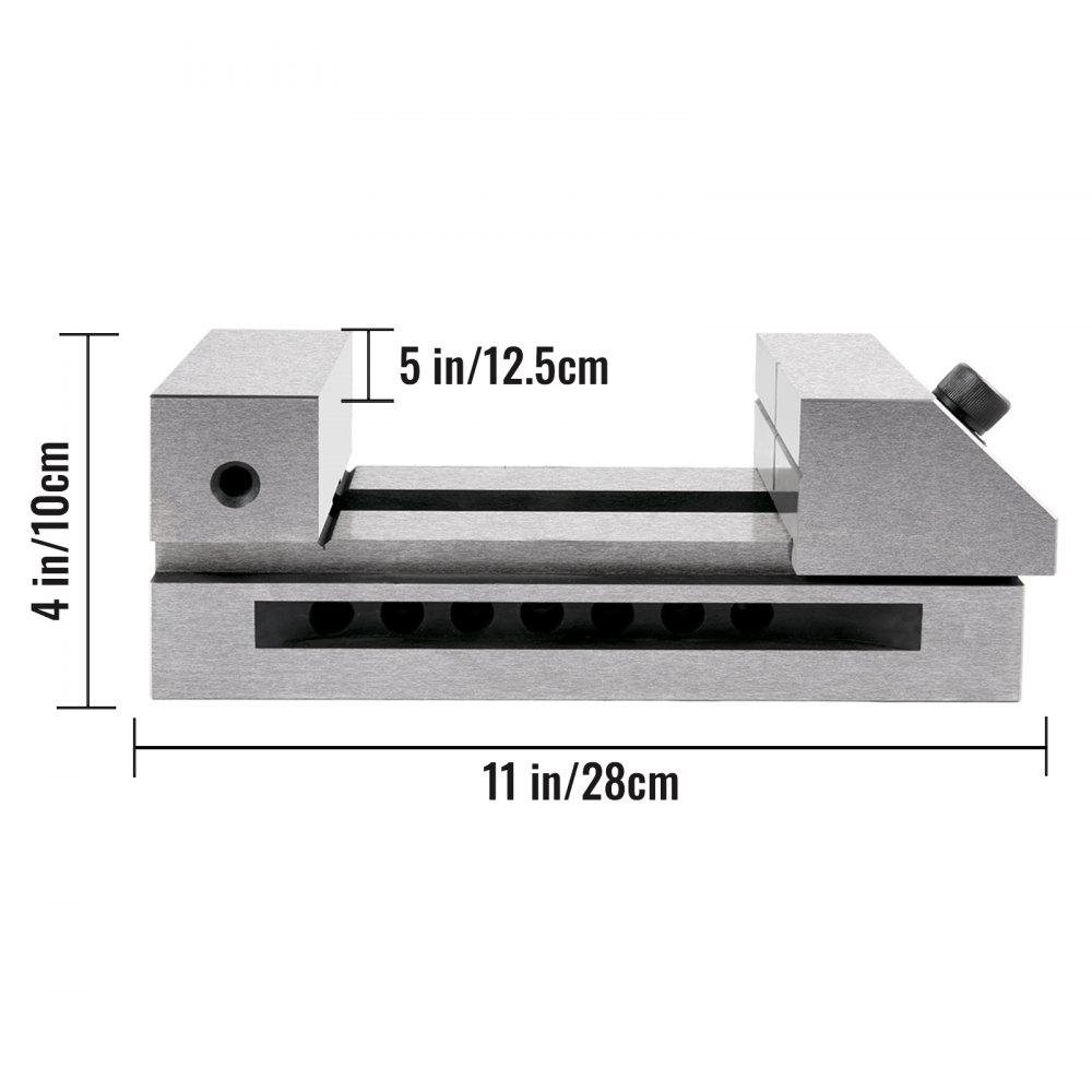 VEVOR Precision Vice Screwless Machine Vice Tool Maker Grinding Vice 5" QKG 125