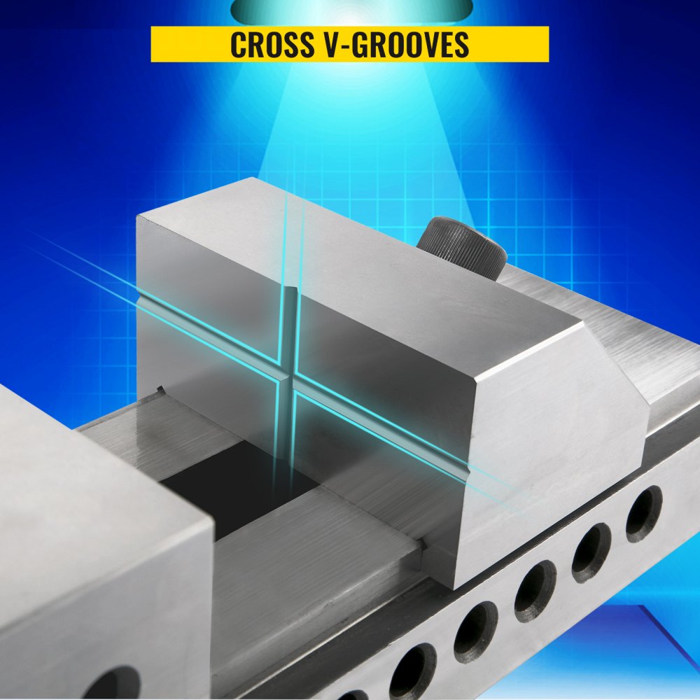 VEVOR Precision Vice Screwless Machine Vice Tool Maker Grinding Vice 2" QKG 50mm