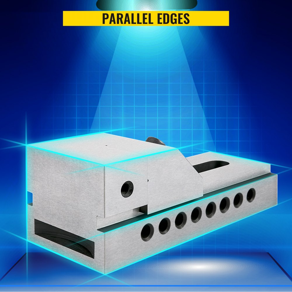 VEVOR Precision Vice Screwless Machine Vice Tool Maker Grinding Vice 3" QKG 80mm