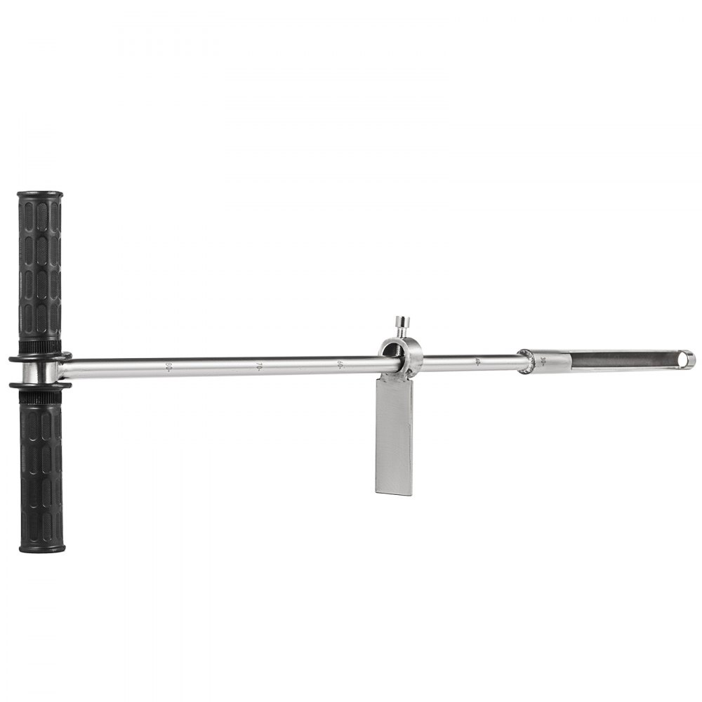 37”soil Probe Sampler T-style Handle W/ Foot Pedal Stainless Steel Soil Sampler
