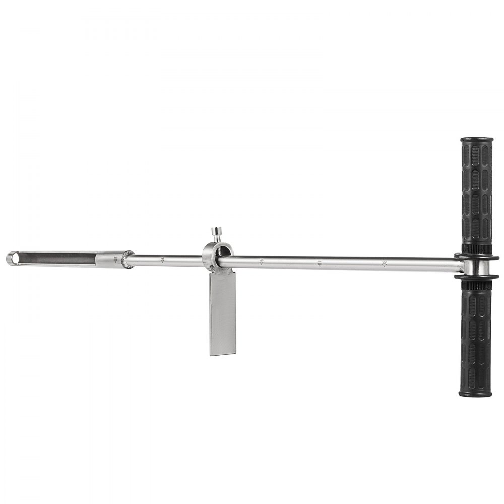 37”soil Probe Sampler T-style Handle W/ Foot Pedal Stainless Steel Soil Sampler