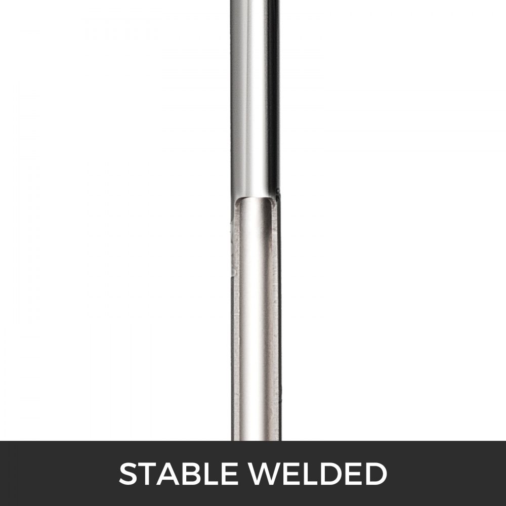 304 Stainless Steel Soil Probe Sampler T-style Rubber Handle