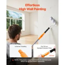 4 Inch Paint Roller Frame Paint Handles 12 Pack Mini Painting Supplies Black
