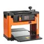 VEVOR Thickness Planer, 13-Inch Width Worktable, Woodworking Power Benchtop Planer, Spiral-Style Cutterhead with 24 Inserts, 2000W 23500 RPM Powerful Motor, Single Speed, for Hard & Soft Wood Material