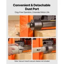 VEVOR Thickness Planer Three-Blade Power Benchtop Planer Woodworking 2000W 13 in