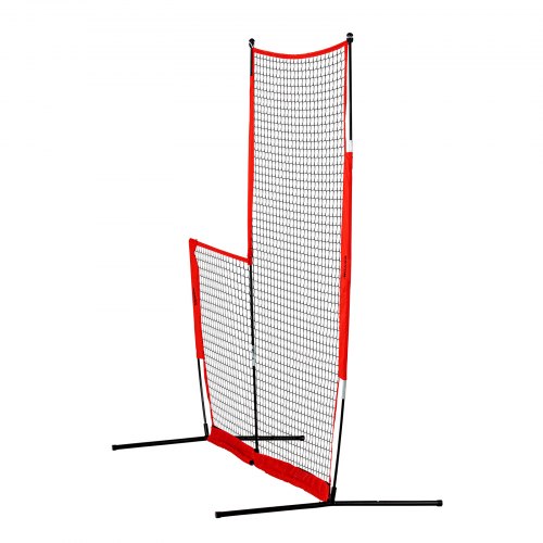 VEVOR I Screen Baseball voor Batting Cage, 7 x 4 ft honkbal & softbal veiligheidsscherm, bodyprotector draagbaar slagscherm met draagtas en grondpalen, honkbal werpennet voor werpers bescherming VEVOR I Screen Baseball voor Batting Cage, 7 x 4 ft honkbal & softbal veiligheidsscherm, bodyprotector draagbaar slagscherm met draagtas en grondpalen, honkbal werpennet voor werpers bescherming