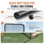 VEVOR L Screen Baseball for Batting Cage, 7x7 ft Baseball Softball Safety Screen, Body Protector Portable Batting Screen with Carry Bag & Ground Stakes, Heavy Duty Pitching Net for Pitchers Protection
