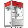 VEVOR Popcorn Maker, 1440W Popcorn Popper Machine, 12 Oz Kettle Makes 80 Cups per Batch, Countertop Popcorn Maker with Tempered Glass, 3 Stainless Steel Scoops, Movie Theater Style, Red