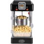 VEVOR Popcorn Maker, 300W Popcorn Popper Machine, 2.5 Oz Kettle Makes 4 QT per Batch, Tabletop Popcorn Maker with PP Door, Includes 2 Scoops and Tray, Movie Theater Style, Black