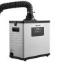VEVOR Solder Fume Extractor, Upgraded 4-Stage Filtration Soldering Smoke Absorber with 510 m³/h Strong Suction, 10-Speed & Remote Control Brushless Smoke Extractor for Laser Engraving, 3D Printing