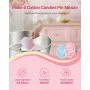 Commercial Cotton Candy Machine Sugar Floss Maker 1000W for Party Home Red