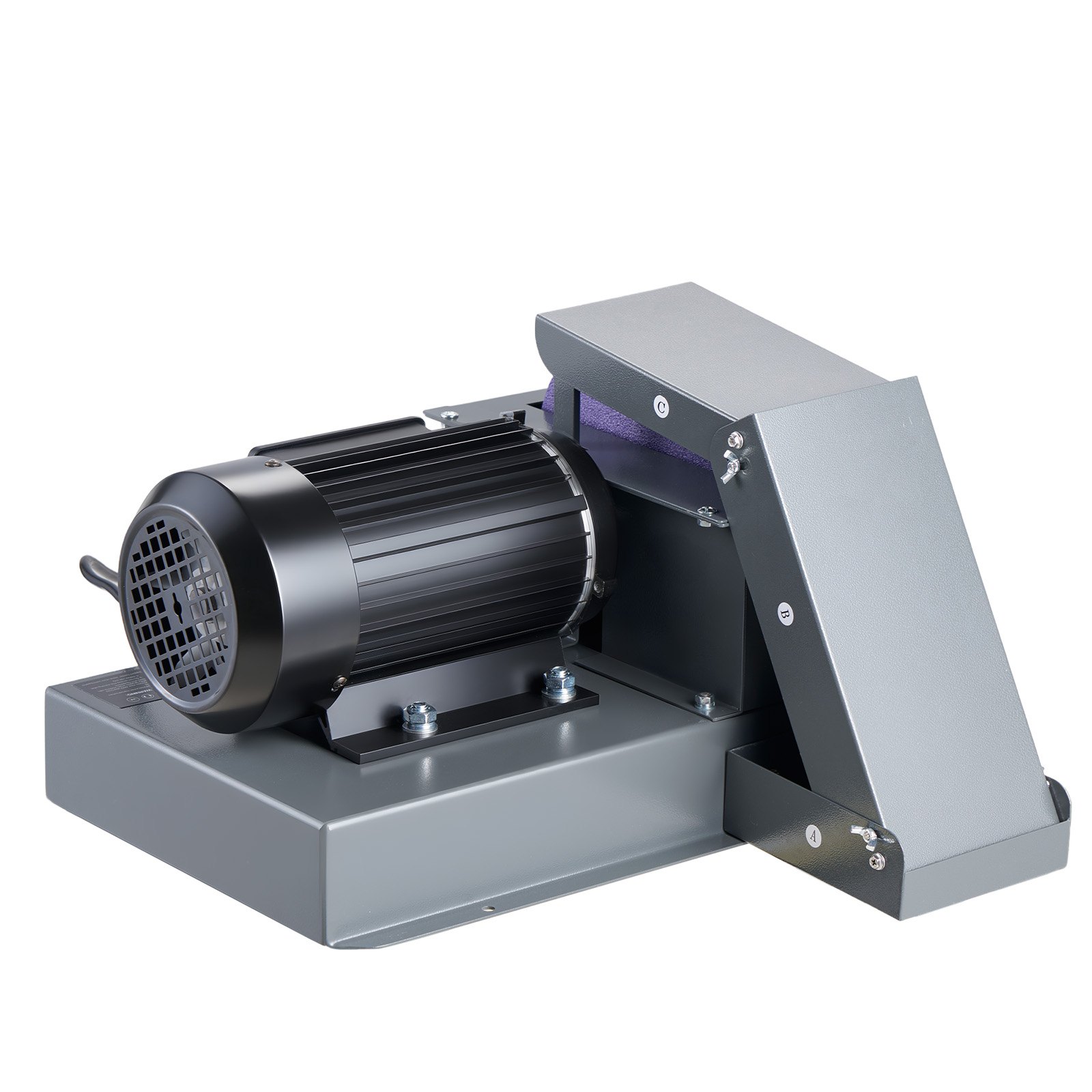 VEVOR Lawn Mower Blade Sharpener, 1HP Lawnmower Blades Grinder with 9" Ceramic Grinding Wheel, Grit Collector & Balancer, 30°/40° Blade Sharpening Machine for High Lift, Low Lift, Gator & Flat Blades