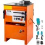 VEVOR Hydraulic Rebar Bender 1700 Wattage Electric Rebar Bender and Cutter, 1''/25 mm Max Rebar Diameter, Rebar Steel Bender and Cutter Machine, Bending Machine For Bending Rebar, Steel Bar, Steel Rod