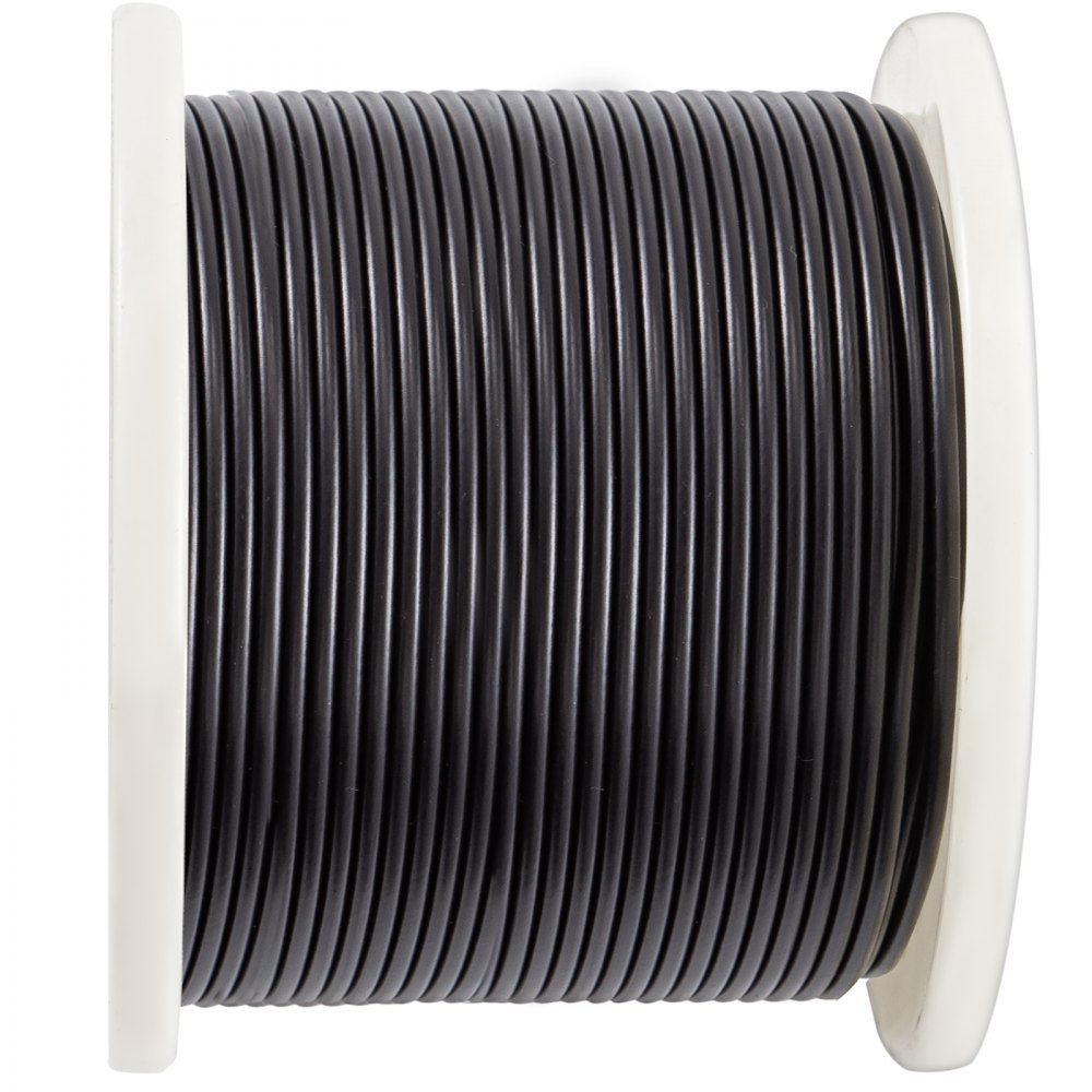 Vinyl Coated Wire Rope 304 Stainless Steel Wire Cable 7x19 75m Reel 1/8-3/16In