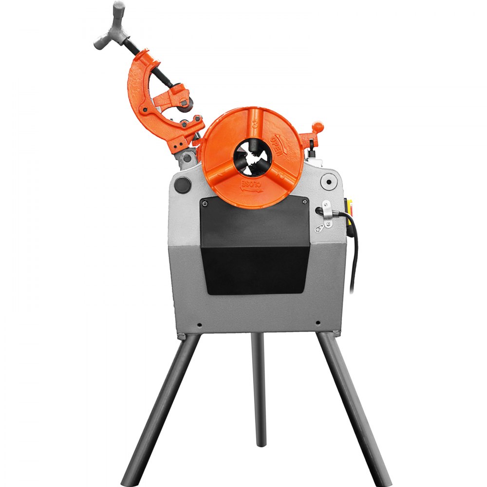 Electric Threader Machine 1/2"-2" Pipe Tube Cutter Smoothly Full-metal 4 Legs