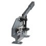 VEVOR Sheet Metal Shear, 6 in Manual Hand Plate Shear, Heavy Duty Mounting Type Sheet Cutter with Solid Steel Frame, High Precision, Extended Handle for Cutting Steel, Copper, Rebar, and Aluminum