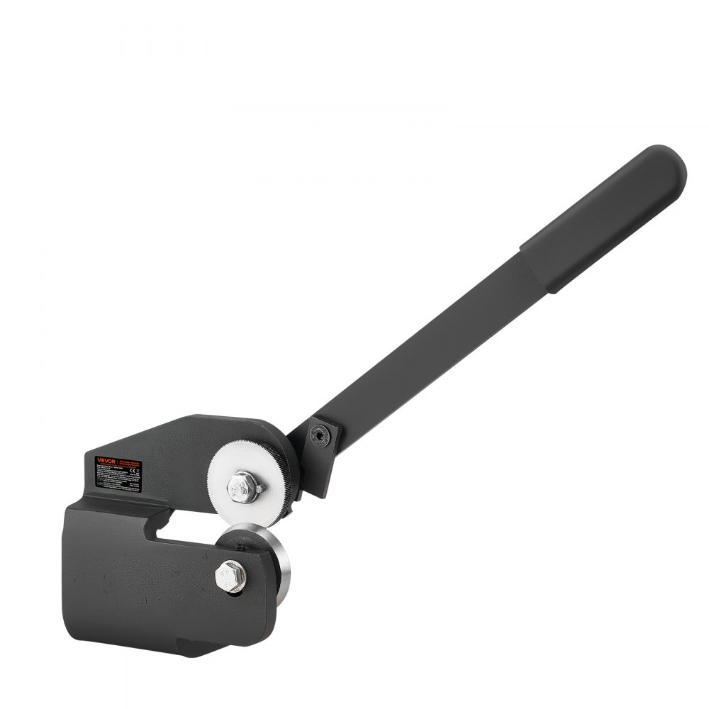 VEVOR Sheet Metal Shear, Throatless Rotary Hand Shear, 16 Gauge Mild Steel Sheet Cutter with 1.5 mm Capacity, with Solid Construction, Mounting Type, for Cutting Steel, Copper, Rebar, and Aluminum