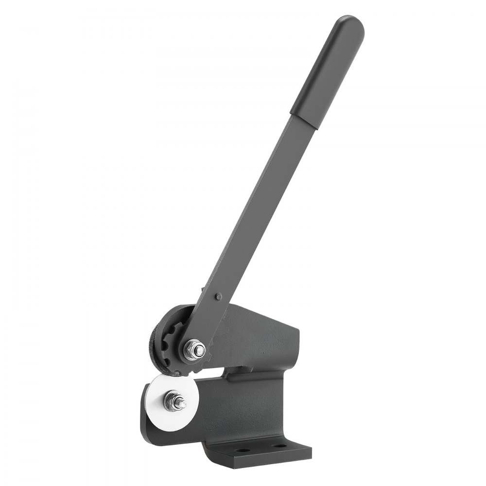 VEVOR Sheet Metal Shear, Throatless Rotary Hand Shear, 16 Gauge Mild Steel Sheet Cutter with 0.06 in Capacity, with Solid Construction, Mounting Type, for Cutting Steel, Copper, Rebar, and Aluminum