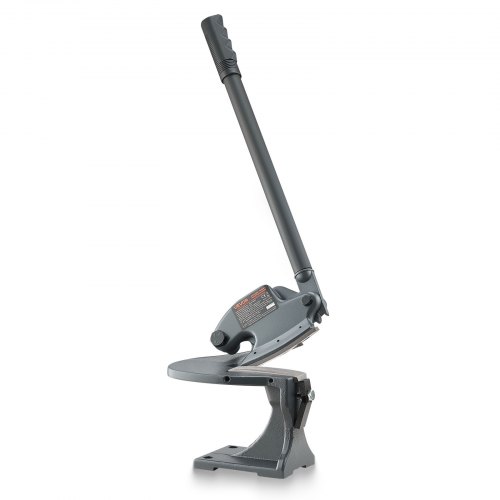 VEVOR Sheet Metal Shear, Manual Plate Shear, Throatless Benchtop Sheet Cutter for Multiple Purpose, with Solid Steel Frame, Mounting Type, Max Cutting Thickness 1.9 mm for Steel Copper Rebar Aluminum