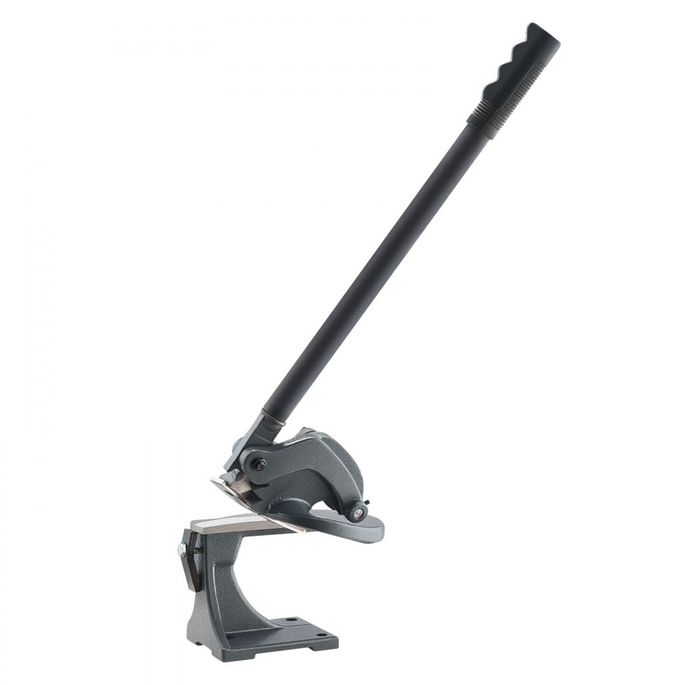 VEVOR Sheet Metal Shear, Manual Plate Shear, Throatless Benchtop Sheet Cutter for Multiple Purpose, with Solid Steel Frame, Mounting Type, Max Cutting Thickness 1.9 mm for Steel Copper Rebar Aluminum