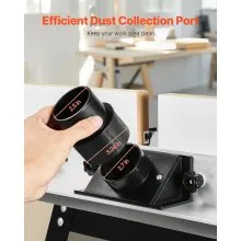 VEVOR Benchtop Router Table 24 x 15.7 in with Fence MDF Top Dust Collection Port