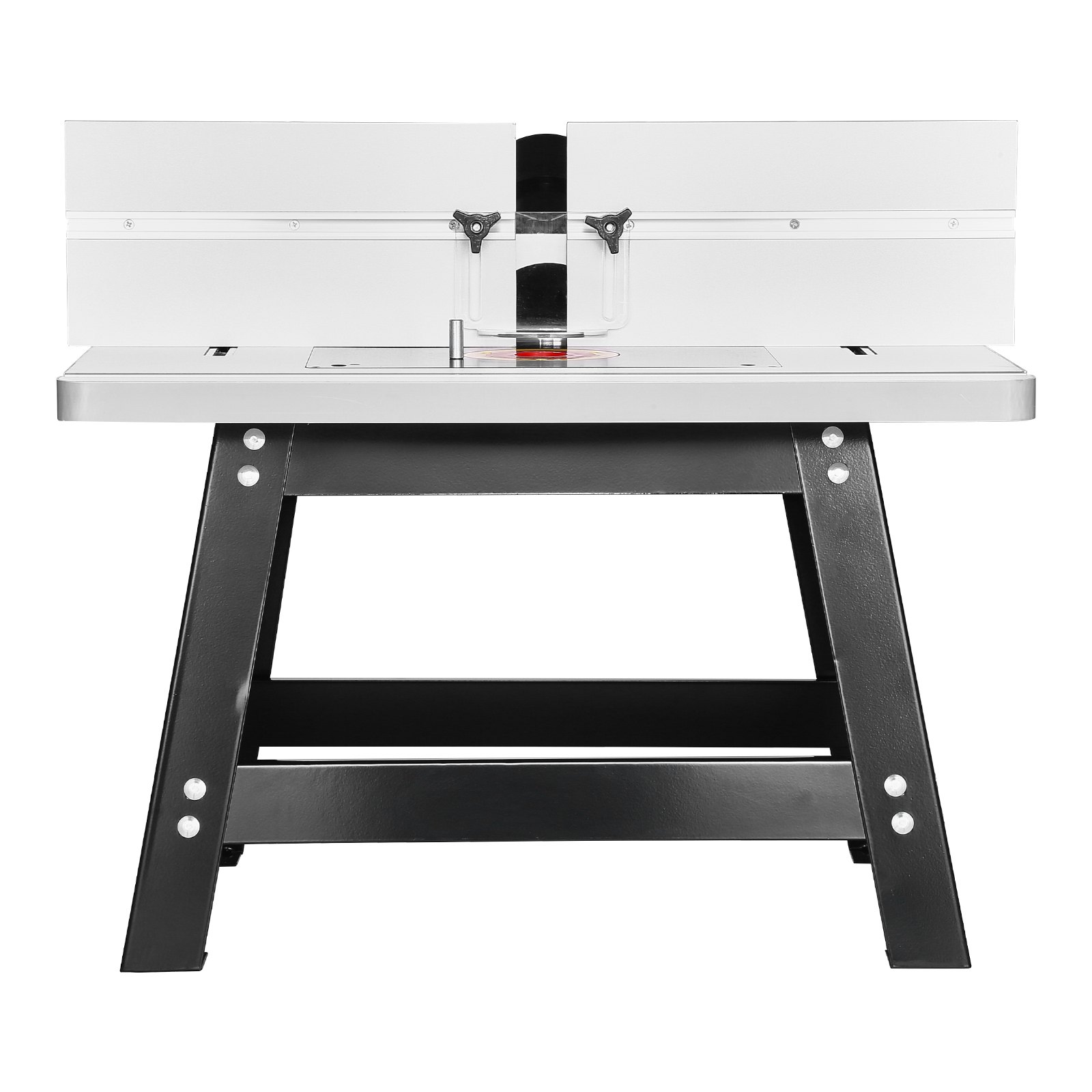 VEVOR Benchtop Router Table 24 x 15.7 in with Fence MDF Top Dust Collection Port