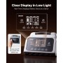 VEVOR Smart Battery Charger, 25A, 6V 12V 24V Lithium LiFePO4 Lead-Acid (Gel/AGM) Car Battery Charger, with LCD Display, Trickle Charging Maintainer Desulfator, for Car, Boat, Motorcycle, Lawn Mowers