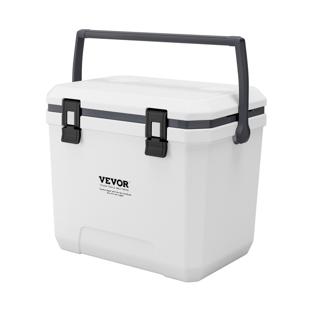 Portable Cooler 38 QT Insulated Hard Cooler 54 Can Capacity with Cup Holder