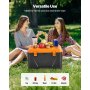 Přenosný chladič VEVOR 63 QT Izolovaný chladič 90 plechovek s držákem na pohár