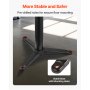 VEVOR Bench Grinder Stand Bench Grinder Floor Pedestal 5-Level Height Adjustable