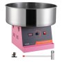 Mașină electrică de vată de zahăr VEVOR, aparat de fabricare a ață de zahăr de 1000 W, mașină comercială de vată de zahăr cu bol din oțel inoxidabil și cupă de zahăr, perfectă pentru ziua de naștere a copiilor acasă, petrecerea de familie (roz)