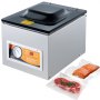 VEVOR Chamber Vacuum Sealer, 260W Sealing Power, Vacuum Packing Machine for Wet Foods, Meats, Marinades and More, Compact Size with 260 mm Sealing Length, Applied in Home Kitchen and Commercial Use