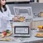 VEVOR Chamber Vacuum Sealer, 320W Sealing Power, Vacuum Packing Machine for Wet Foods, Meats, Marinades and More, Compact Size with 320 mm Sealing Length, Applied in Home Kitchen and Commercial Use