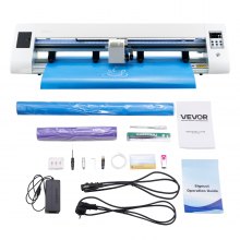 VEVOR Cutting Machine Vinyl Cutter Machine Automatic Edge Detection 2 Blade Type