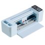 VEVOR Vinyl Cutting Machine, 305 mm, Button and Screen Controlled Vinyl Cutter, 20000+ Built-in Design Resources, Compatible with Mac, Windows, Android and iOS, for Creating Customized Crafts Cards